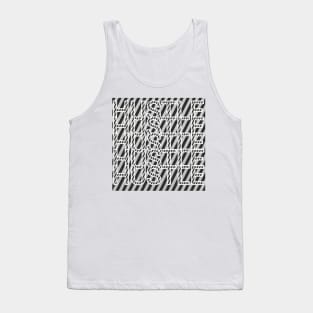 Hustle design Tank Top